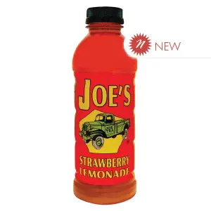 Joe Tea - Plastic - Strawberry Lemonade - 18oz