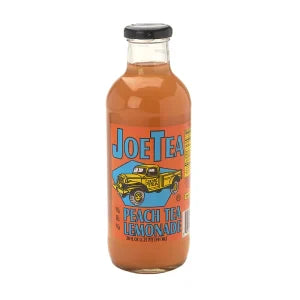 Joe Tea Half & Half Peach Tea 20 Oz Bottle