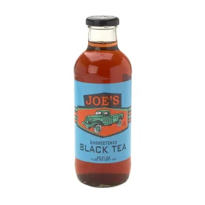 Joe Tea Unsweetened No Carbohydrates Black Tea 20 Oz Bottle