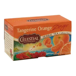 Celestial Seasonings Tangerine Orange Zinger 20 Ct Box