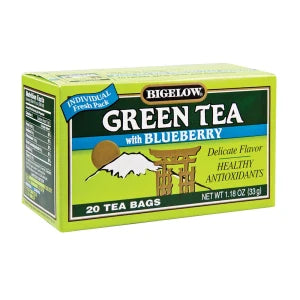 Bigelow Green Tea With Elderberry 18 Count Box