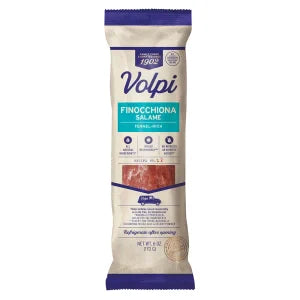 Volpi Finocchiona Dry Salame With Fennel Sausage 6 Oz