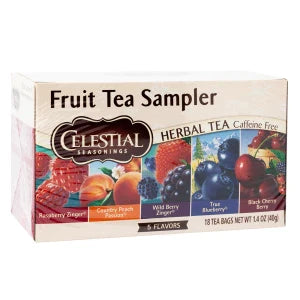 Celestial Seasonings Fruit Tea Sampler 18 Ct Box