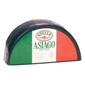 Stella Aged Asiago Black Wax Cheese