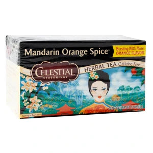 Celestial Seasonings Manadrin Orange Spice Tea 20 Ct Box