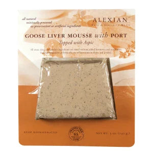 Alexian Goose Liver Mousse With Port 5 Oz