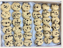 David's Cookies Vegan Preformed Chocolate Chip Cookie Dough