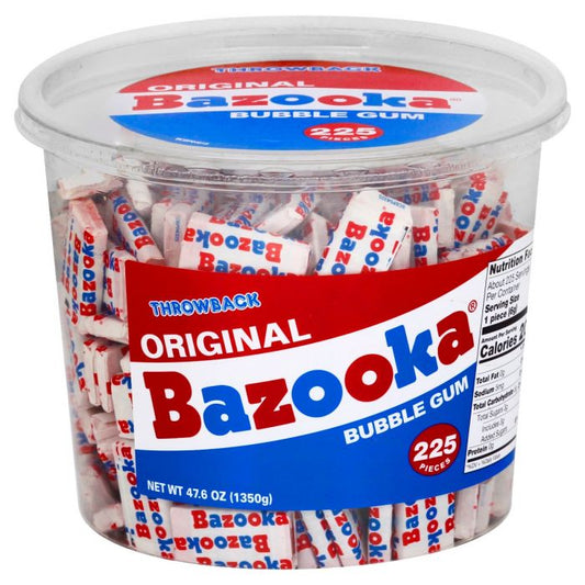 The Bazooka Company Bazooka Original Tub 225ct Tub