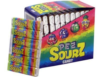 Pez Sourz Refill 12ct