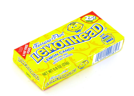 Ferrara Pan Prepriced $.25 Lemonhead Fruit Candy 1.08oz