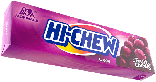 Hi-chew Fruit Chews Grape 10pc Pack 15ct