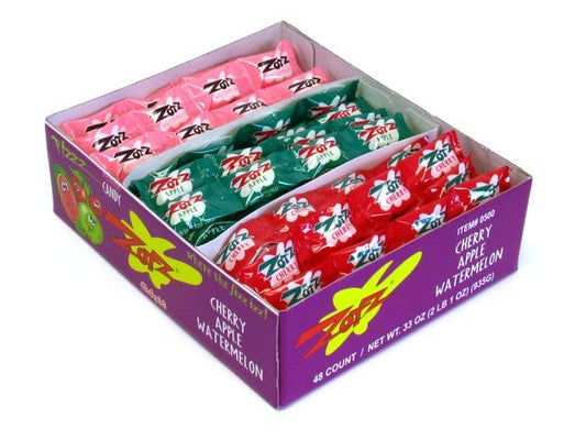 Zotz Cherry Apple Watermelon 48ct