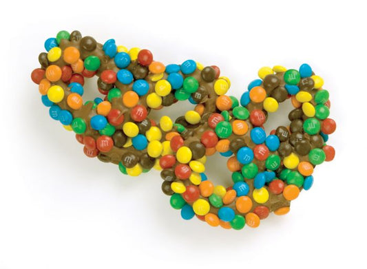 Asher Milk Gourmet Pretzel With M&M's 6lb *fragile Item*