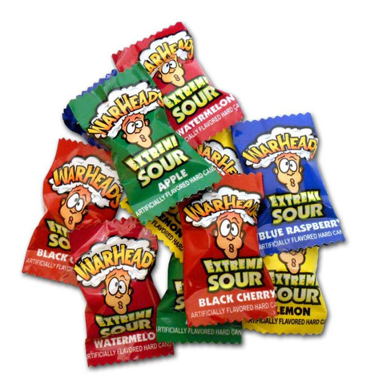 Warheads Sour Candy Assorted Bulk